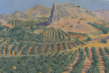 Subbética de Cordoba -65x50- Óleo Lienzo -1997